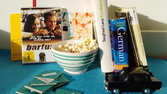 Popcorn and books